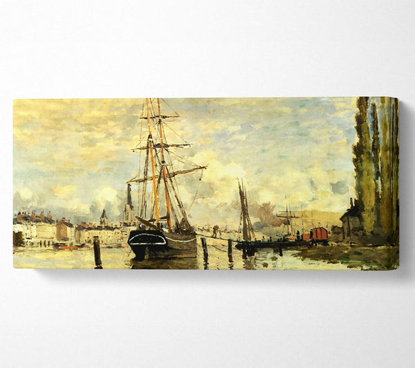 Monet The Seine At Rouen 1872