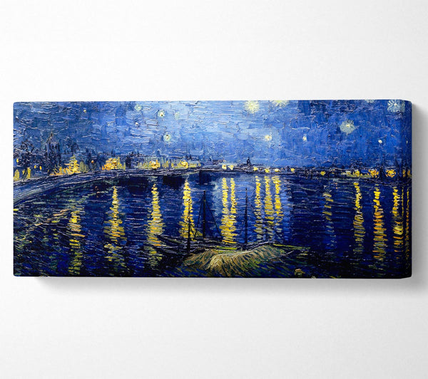 Van Gogh Starry Night Over The Rhone Blue
