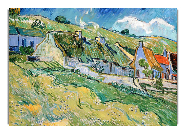Van Gogh Thatched Cottages