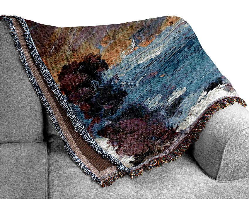 Lovis Corinth Walchensee 8 Woven Blanket