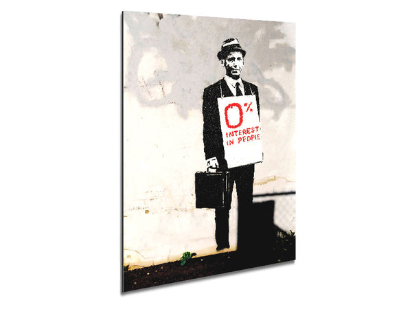 Zero Percent Metal Print