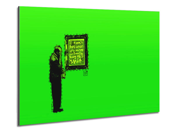 Art Auction Green Metal Print