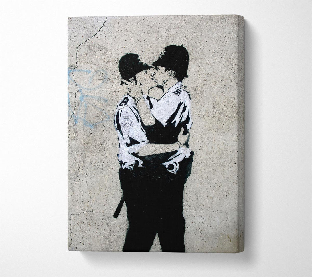  A Canvas Print of Banksy Bent Coppers Original Canvas Print