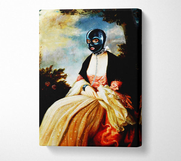  A Canvas Print of Banksy Classical Gimp Canvas Print