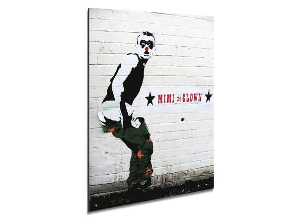 Clown Metal Print