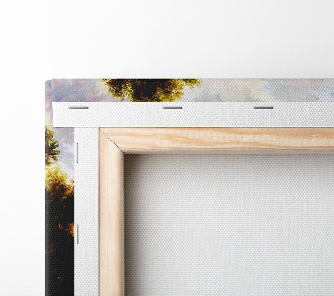  A Canvas Print of Banksy Countryside Cctv Canvas Art