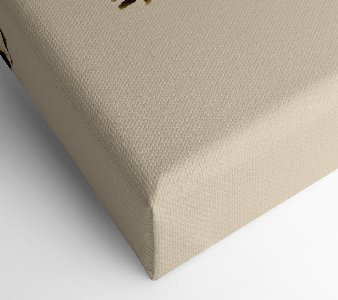  A Canvas Print of Banksy Grim Reaper Beige Canvas Print