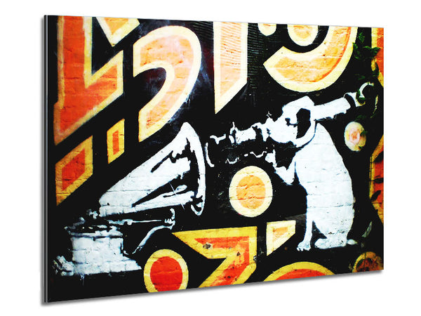 Hmv Dog Metal Print