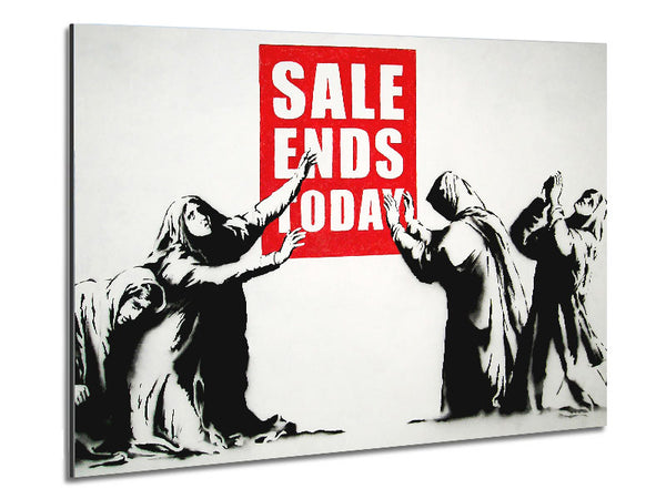 Homage To The Sales Metal Print