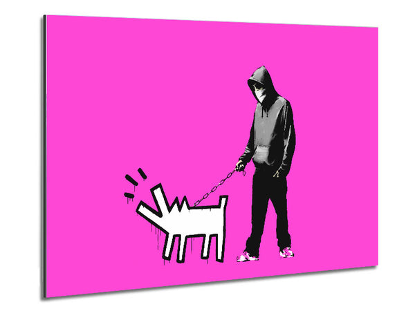 Hoodie With Snapper Pink Metal Print