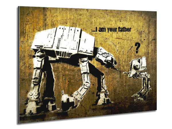 I Am Your Father Metal Print