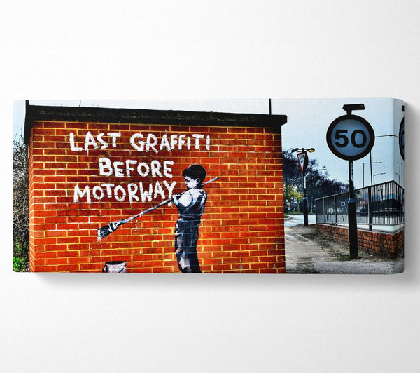 Last Graffiti Before Motorway