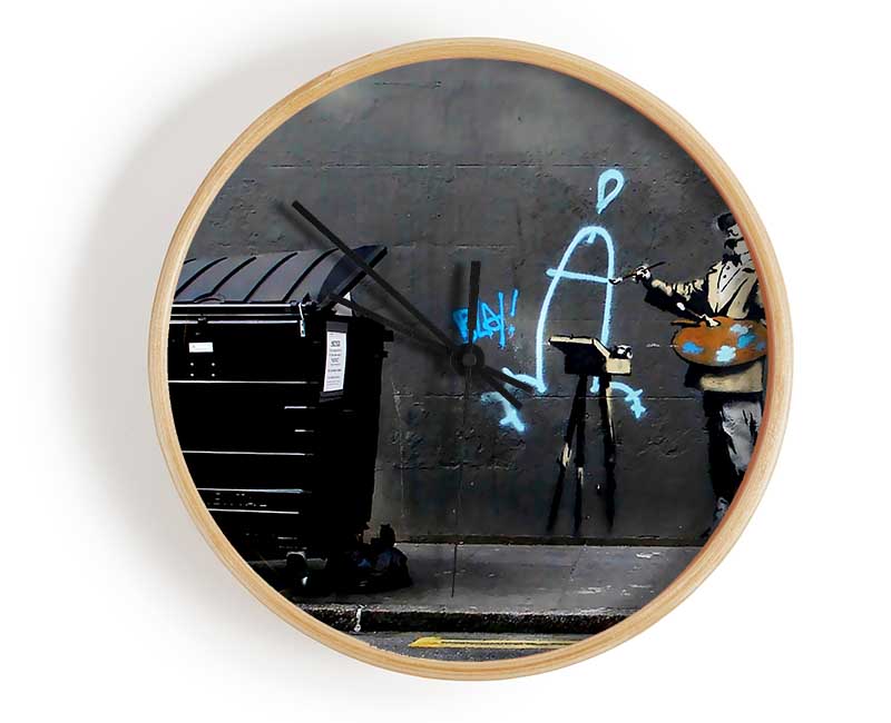 New Age Artist Clock - Wallart-Direct UK
