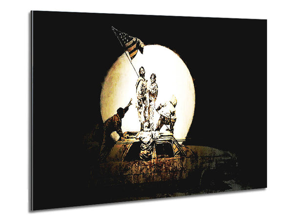 Night Soldiers Metal Print