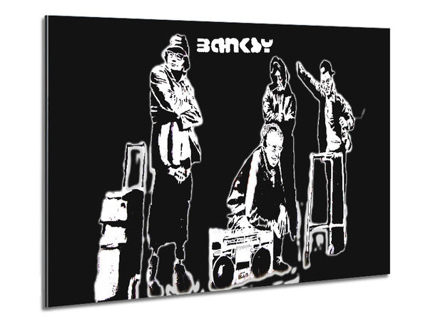 Old Skool Black Metal Print