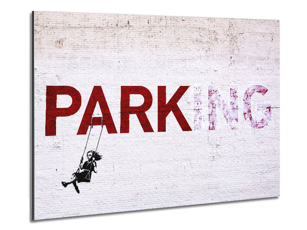 Park Or Parking Metal Print