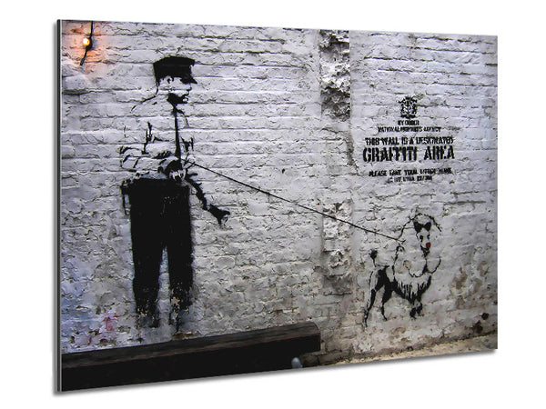 Police Dog Metal Print
