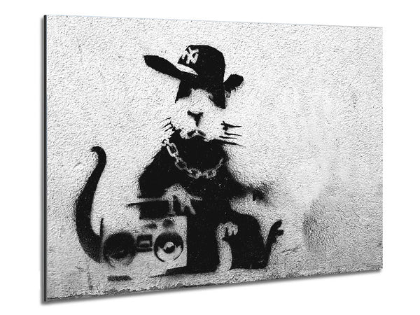 Rap Rat Metal Print
