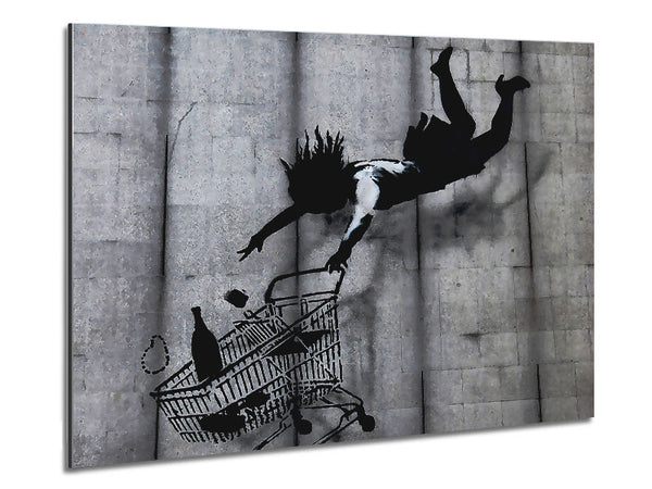 Shop Till You Drop Metal Print
