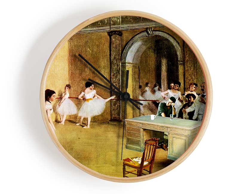 Simon Cowell Ballet Clock - Wallart-Direct UK
