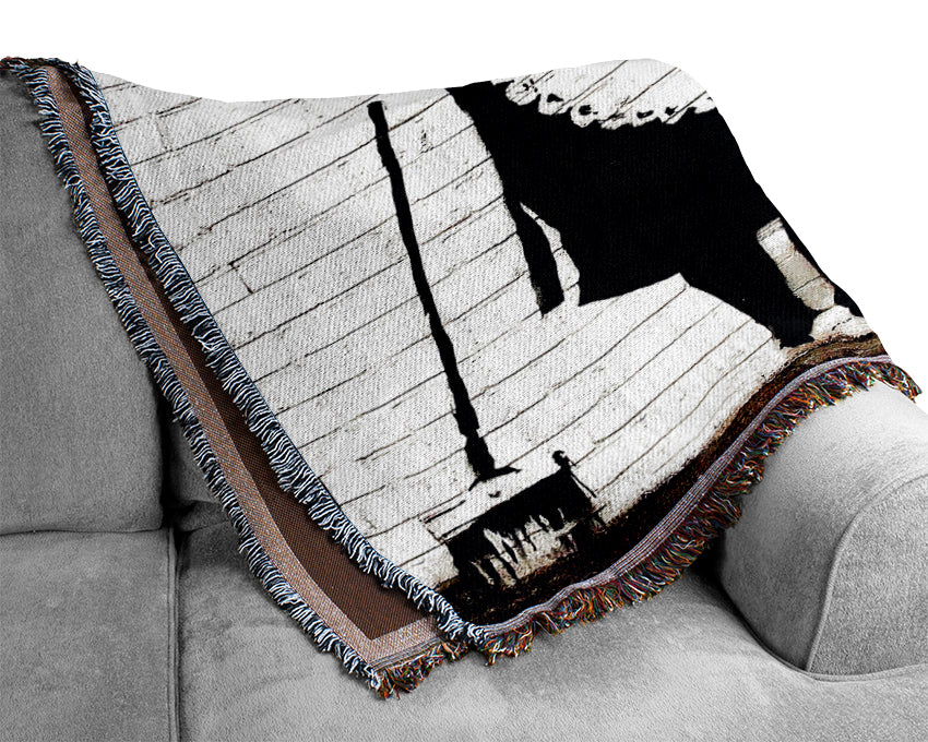 Sweep It Under The Carpet Woven Blanket