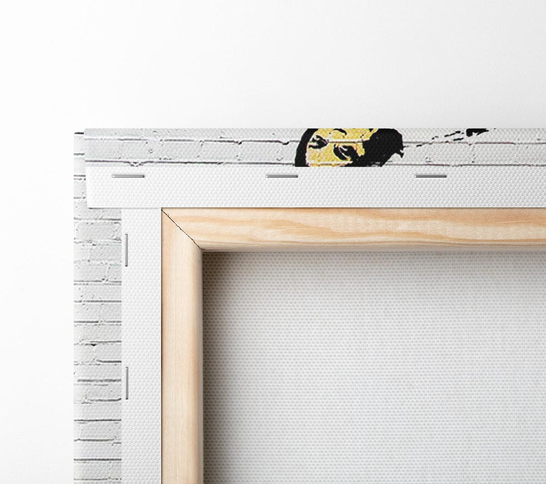  A Canvas Print of Banksy Sweep It Under The Carpet Canvas Art