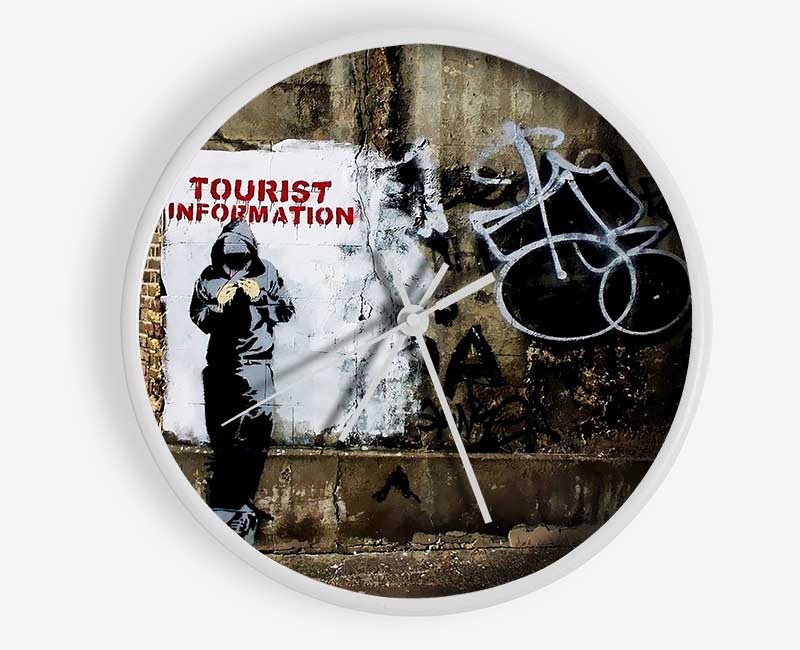 Tourist Information Clock - Wallart-Direct UK