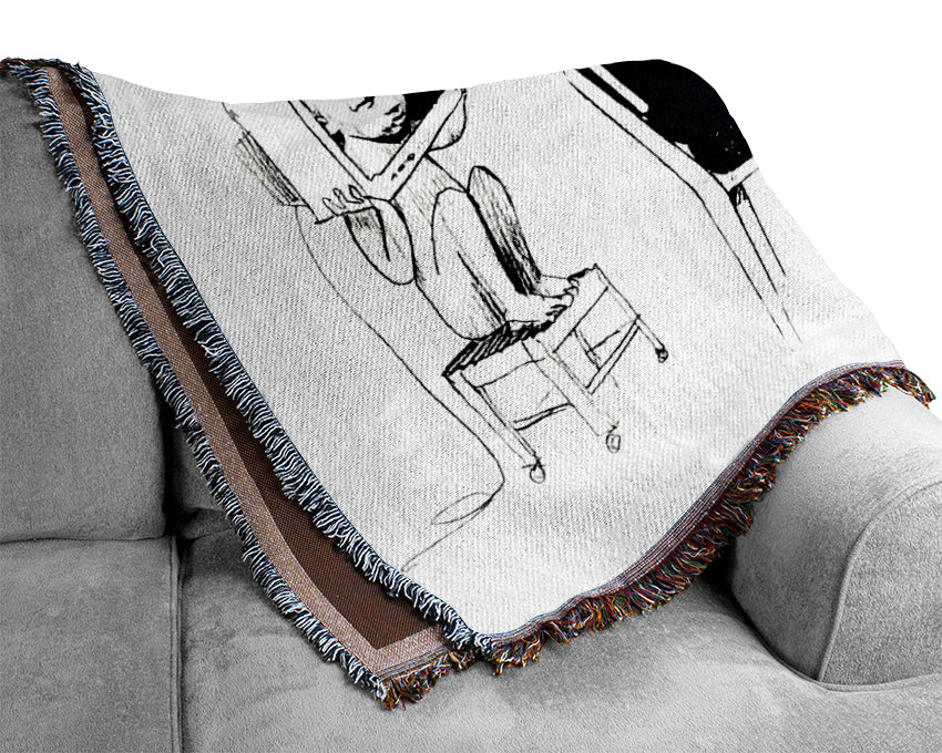 Tv Monster Woven Blanket