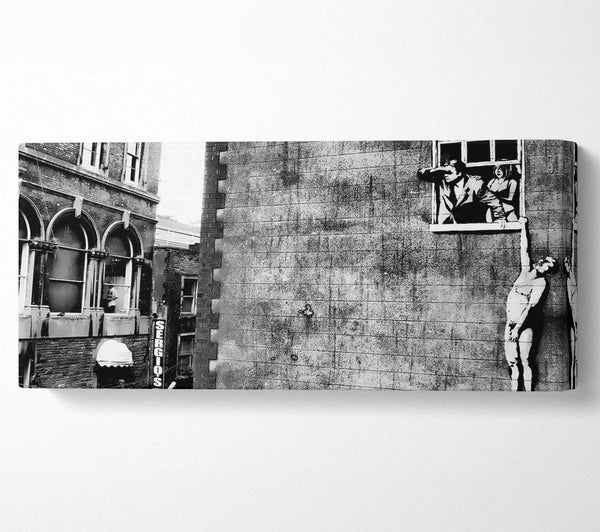 Window Lovers B n W