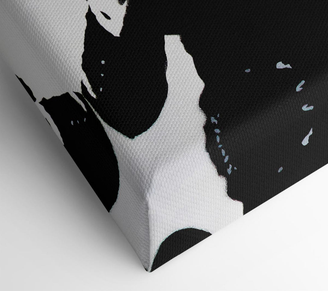  A Canvas Print of Banksy Bankers Gas Mask Close-Up Canvas Art