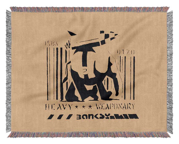 Heavy Weaponary Lime Woven Blanket