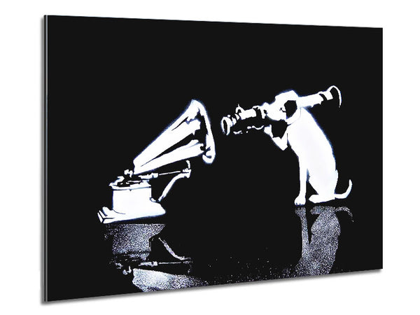 Hmv Dog Missile Metal Print