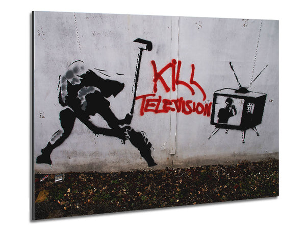 Kill Tv Metal Print
