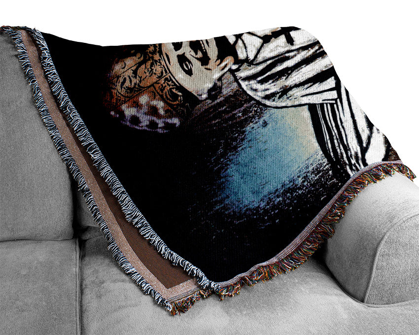 Marilyn Monroe Pope Woven Blanket