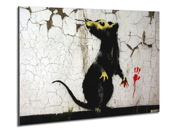 Rat Paw Metal Print