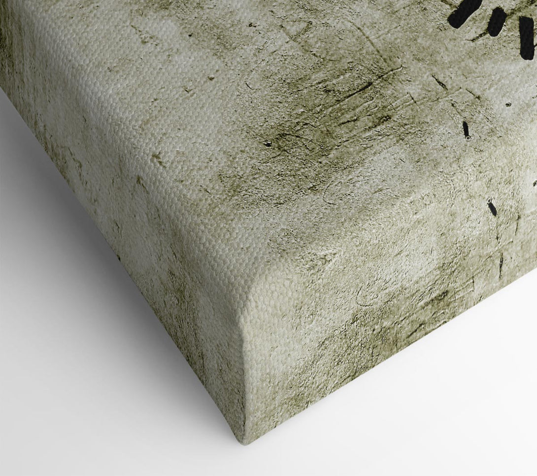  A Canvas Print of Banksy Haring Dog Canvas Wall Art