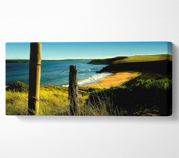 Wild Beach In England