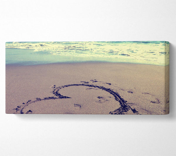 Heart On Beach
