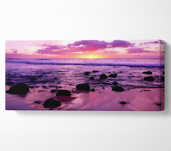 Lilac Ocean At The Crack Of Dawn