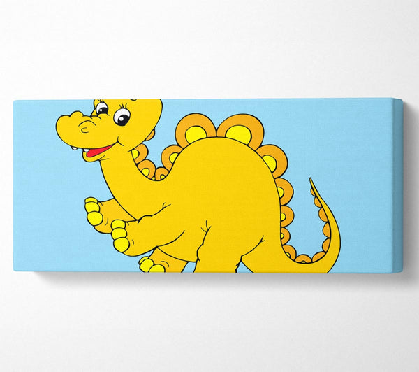 Big Happy Dinosaur Baby Blue