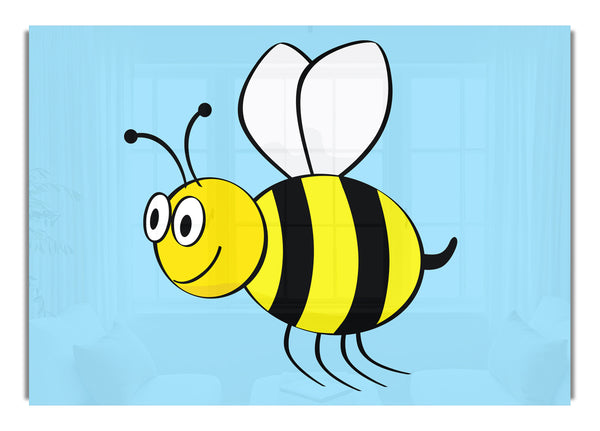 Buzzing Bee Baby Blue