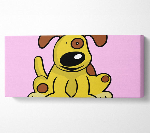Dog Cartoon Tail Pink