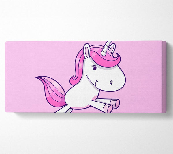 Leaping Unicorn Pink