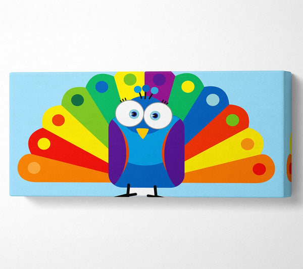 Little Peacock Baby Blue