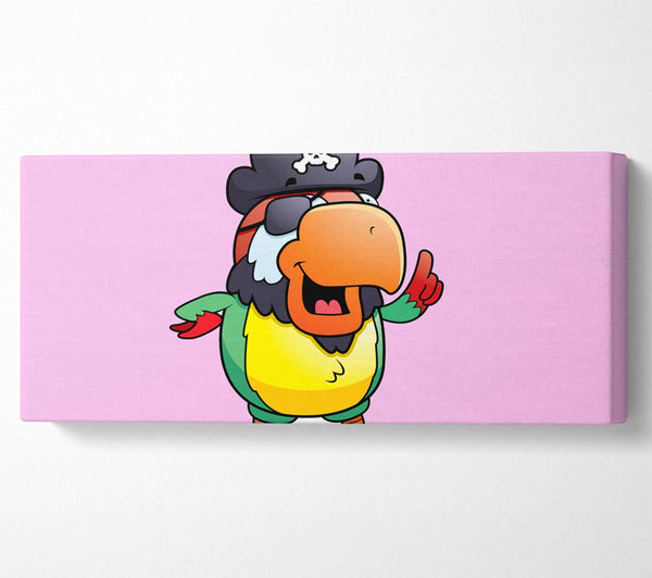 Pirate Parrot Eyepatch Pink