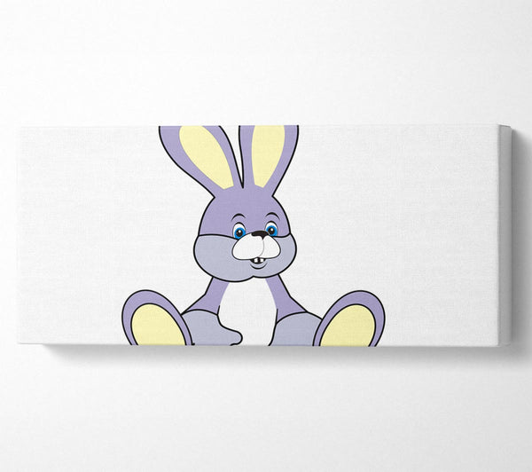 Rabbit Sitting Down White