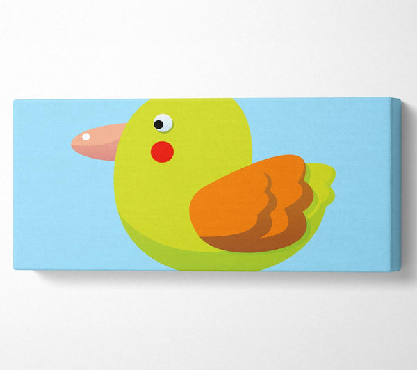 Red Spot Bird Baby Blue