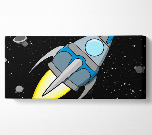 Rocket Ship White