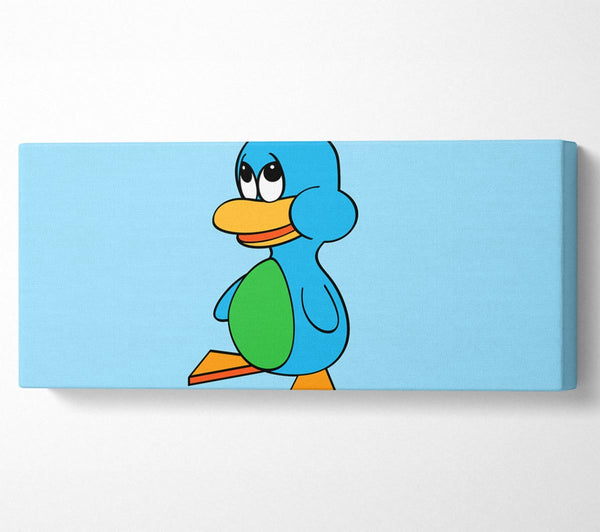 Sad Duck Baby Blue