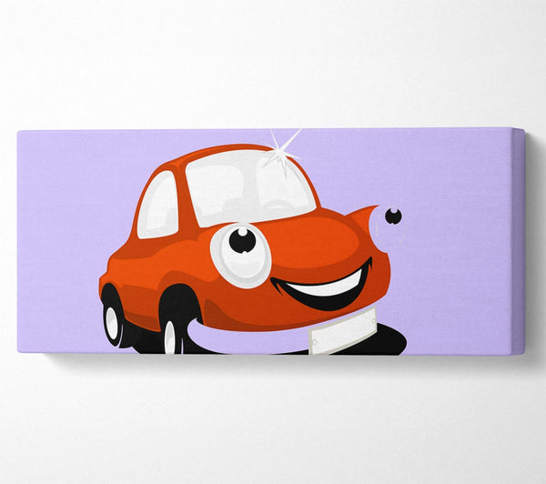 Smiling Clean Car Lilac